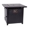 Flash Furniture Black 28"Square 50,000 BTU Metal Fire Pit Table YO-GYM80015-BK-GG - alternate 2